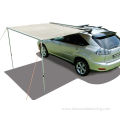 Retracted Car Rooftop Side Awning Shade